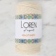 Loren Macrame Krem El Örgü İpi - RM 016 Loren Macrame Krem El Örgü İpi - RM 016