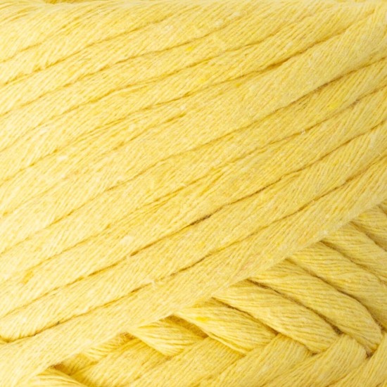 La mia Boho Limon Sarı Büküm Makrome İpi - L186 - 34206 La mia Boho Limon Sarı Büküm Makrome İpi - L186 - 34206