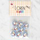 Loren Crafts 8'li Biberonlu Bebek Düğme - 1241 Loren Crafts 8'li Biberonlu Bebek Düğme - 1241