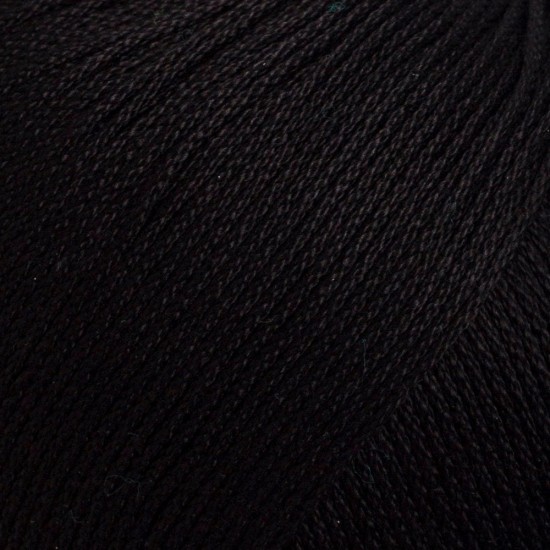 La Mia Lux Mercerized Cotton Siyah El Örgü İpi - 1 - 33741 La Mia Lux Mercerized Cotton Siyah El Örgü İpi - 1 - 33741