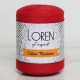 Loren Cotton Macrame Kırmızı - R095 - 34374 Loren Cotton Macrame Kırmızı - R095 - 34374
