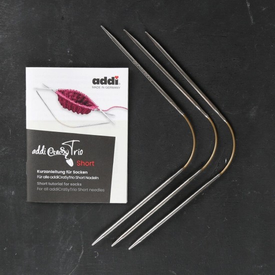 Addi CrasyTrio 3 lü 3 Mm 21 Cm Misinalı Çorap Şişi Addi CrasyTrio 3 lü 3 Mm 21 Cm Misinalı Çorap Şişi