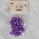 Loren Crafts mor 8 li çoban düğmesi - 90 Loren Crafts mor 8 li çoban düğmesi - 90