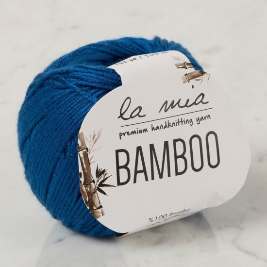 La Mia Bamboo Lacivert El Örgü İpi - L196 - 33856 La Mia Bamboo Lacivert El Örgü İpi - L196 - 33856