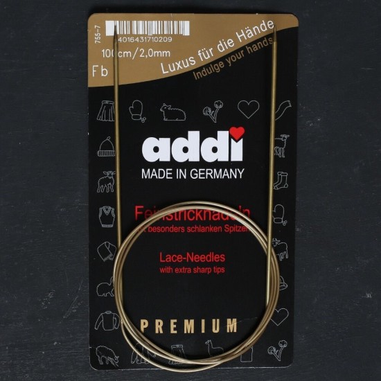 Addi 2mm 100cm Klasik Misinalı Dantel Şişi 755-7 Addi 2mm 100cm Klasik Misinalı Dantel Şişi 755-7