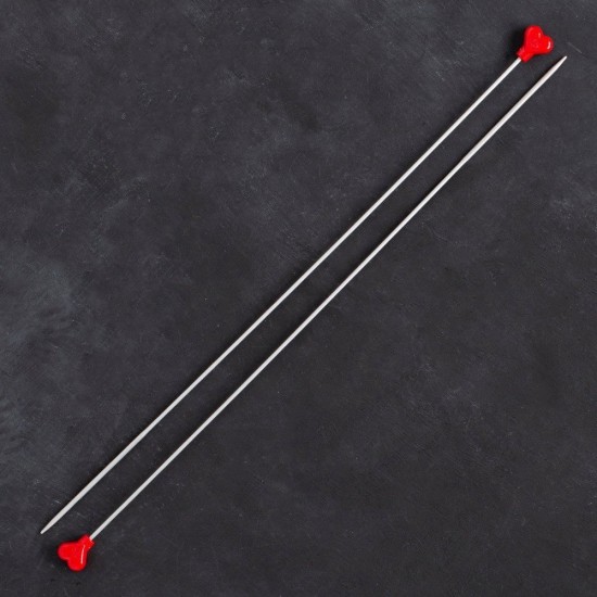 Addi 2,5mm 35cm Klasik Alüminyum Hızlı Örgü Şişi - Addi 2,5mm 35cm Klasik Alüminyum Hızlı Örgü Şişi -