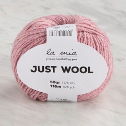 La Mia Just Wool Pembe El Örgü İpi - LT016 - 34010