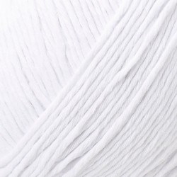 Loren Natural Cotton Beyaz El Örgü İpi - R001 - 33914