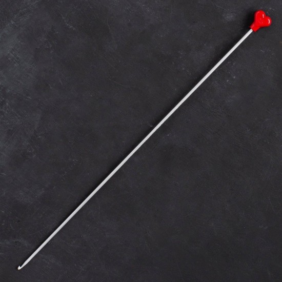 Addi 2,5mm 30cm Klasik Alüminyum Tunus Tığı - 262- Addi 2,5mm 30cm Klasik Alüminyum Tunus Tığı - 262-