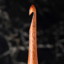 La Mia Rosewood 6 mm 15.5 cm Ahşap Yün Tığ