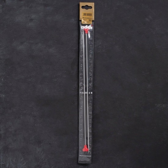Addi 2mm 35cm Klasik Alüminyum Hızlı Örgü Şişi - 2 Addi 2mm 35cm Klasik Alüminyum Hızlı Örgü Şişi - 2