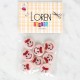 Loren Crafts 8'li Gülen Yüz Düğme - 1019 Loren Crafts 8'li Gülen Yüz Düğme - 1019