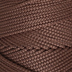 Loren Polyester Soft Macrame Kahverengi El Örgü İpi - LM032 - 34438
