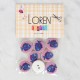 Loren Crafts 8'li Balık Düğme - 1186 Loren Crafts 8'li Balık Düğme - 1186