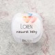 Loren Natural Baby Beyaz El Örgü İpi - R001 - 33829 Loren Natural Baby Beyaz El Örgü İpi - R001 - 33829