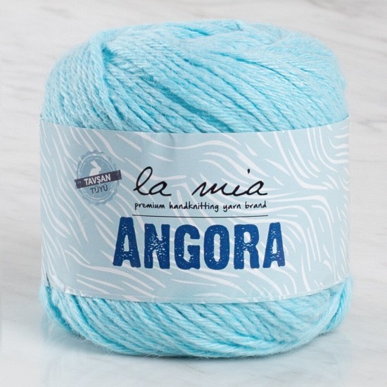 La Mia Angora 50gr Mavi El Örgü İpi - L071 - 33802 La Mia Angora 50gr Mavi El Örgü İpi - L071 - 33802