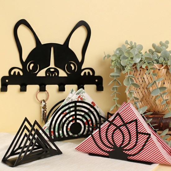 Loren Home Siyah Metal Köpek Anahtarlık Loren Home Siyah Metal Köpek Anahtarlık