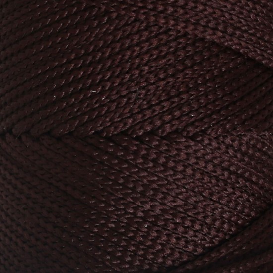Loren Polyester Soft Macrame Koyu Kahverengi El Örgü İpi - LM034 - 34440 Loren Polyester Soft Macrame Koyu Kahverengi El Örgü İpi - LM034 - 34440