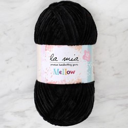 La Mia Mellow Siyah El Örgü İpi - 902 - 34151