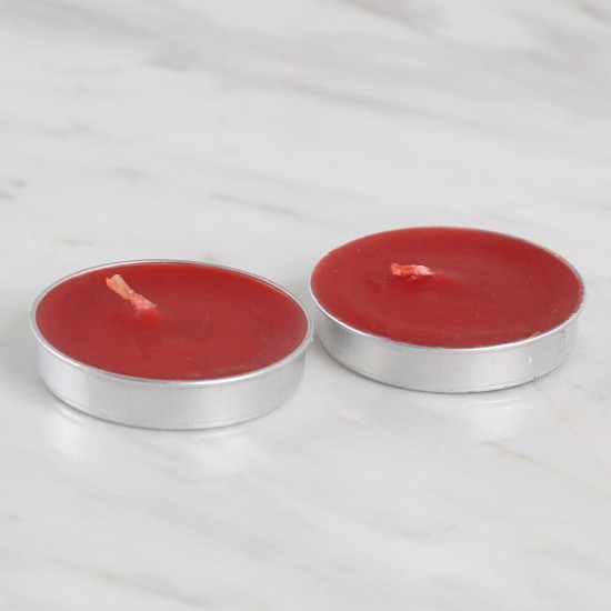 Loren 2'li Tealight Mum Kırmızı Loren 2'li Tealight Mum Kırmızı