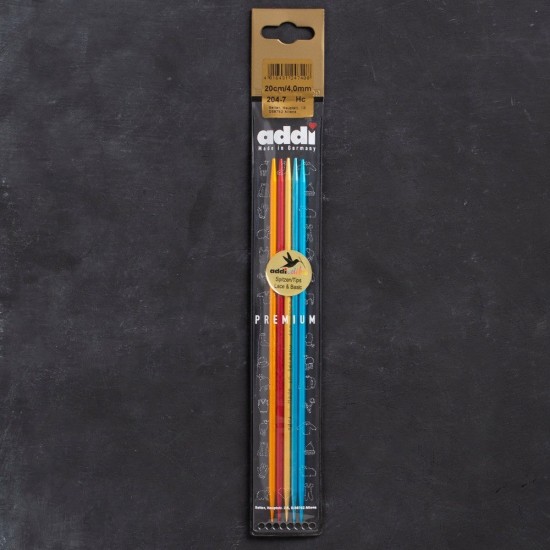 Addi Colibri 4mm 20cm Renkli Çorap Şişi - 204-7 Addi Colibri 4mm 20cm Renkli Çorap Şişi - 204-7