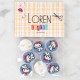 Loren Crafts 8'li Kedi Düğme - 1068 Loren Crafts 8'li Kedi Düğme - 1068
