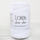 Loren Decor Slim 3 Büküm Makrome İpi Beyaz - L001 Loren Decor Slim 3 Büküm Makrome İpi Beyaz - L001