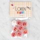 Loren Crafts 8'li Emzik Düğme - 1007 Loren Crafts 8'li Emzik Düğme - 1007