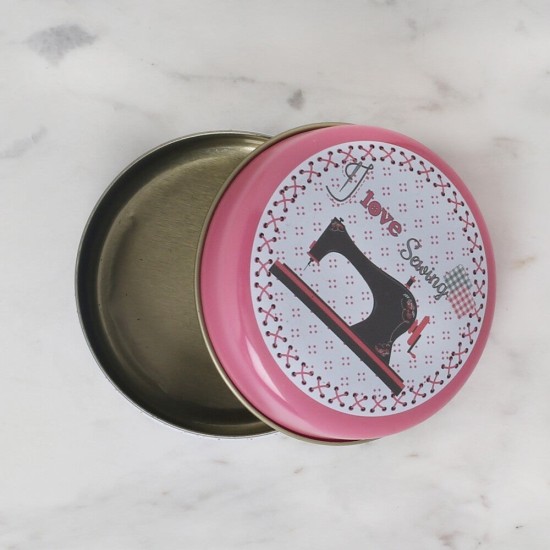 Loren Metal Saklama Kutusu - Pembe Loren Metal Saklama Kutusu - Pembe