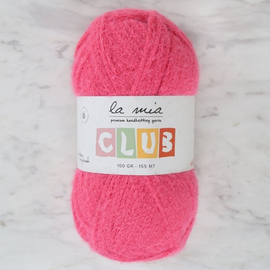 La Mia Club Koyu Pembe El Örgü İpi - 609 La Mia Club Koyu Pembe El Örgü İpi - 609