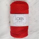 Loren Polyester Soft Macrame Kırmızı El Örgü İpi - LM019 - 34432 Loren Polyester Soft Macrame Kırmızı El Örgü İpi - LM019 - 34432