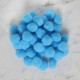 LOREN CRAFTS 2 CM 100 ADET MAVİ PONPON LOREN CRAFTS 2 CM 100 ADET MAVİ PONPON