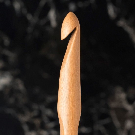 La Mia Whitewood 9 mm 15.5 cm Ahşap Yün Tığ La Mia Whitewood 9 mm 15.5 cm Ahşap Yün Tığ