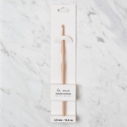 La Mia Whitewood 3.5 mm 15.5 cm Ahşap Yün Tığ