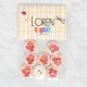 Loren Crafts 8'li Balık Düğme - 1159 Loren Crafts 8'li Balık Düğme - 1159