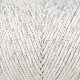 Loren Soft Star Makrome İpi Sarı Simli Krem RM103 Loren Soft Star Makrome İpi Sarı Simli Krem RM103