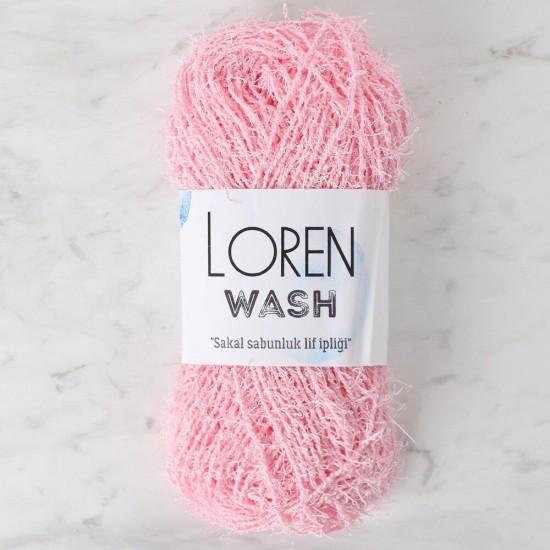 Loren Wash Bebe Pembe El Örgü İpi - R094 - 34022 Loren Wash Bebe Pembe El Örgü İpi - R094 - 34022