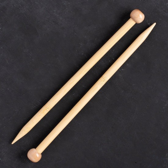 Addi Premium 10mm 25cm Bambu Örgü Şişi - 5007025-1 Addi Premium 10mm 25cm Bambu Örgü Şişi - 5007025-1