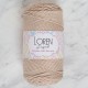 Loren Polyester Soft Macrame Taş Rengi El Örgü İpi - LM005 - 34428 Loren Polyester Soft Macrame Taş Rengi El Örgü İpi - LM005 - 34428