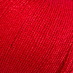 La Mia Lux Mercerized Cotton Kırmızı El Örgü İpi - 19 - 33745