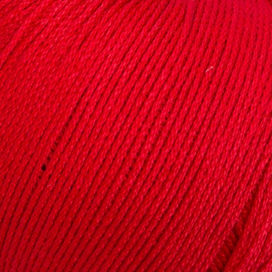 La Mia Lux Mercerized Cotton Kırmızı El Örgü İpi - 19 - 33745 La Mia Lux Mercerized Cotton Kırmızı El Örgü İpi - 19 - 33745