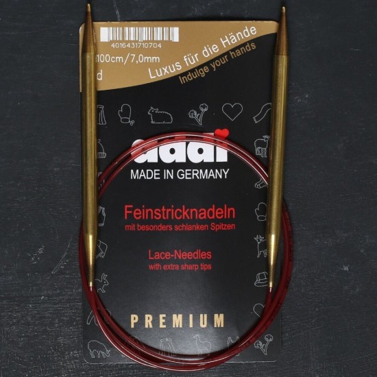 Addi 7mm 100cm Klasik Misinalı Dantel Şişi 755-7 Addi 7mm 100cm Klasik Misinalı Dantel Şişi 755-7