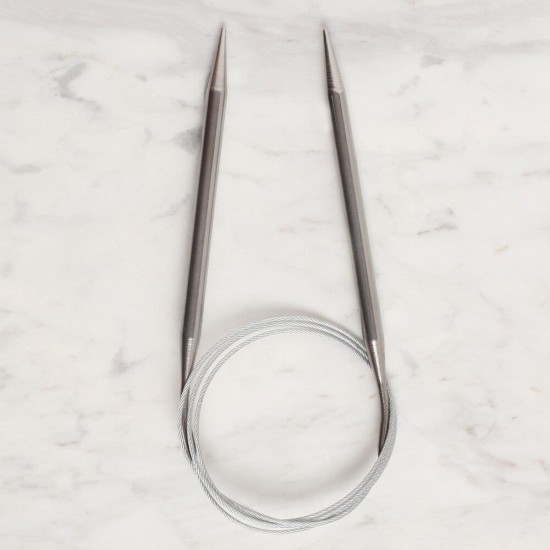 Loren Crafts 7 mm Çelik Misinalı Şiş 100 cm Loren Crafts 7 mm Çelik Misinalı Şiş 100 cm