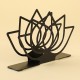 Loren Home Lotus Siyah Metal Peçetelik Loren Home Lotus Siyah Metal Peçetelik