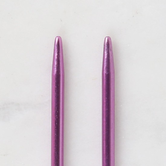 Loren Cratfs 2,5 mm 35 cm Mor Metal Örgü Şişi - LR Loren Cratfs 2,5 mm 35 cm Mor Metal Örgü Şişi - LR