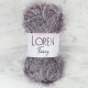 Loren Furry Koyu Gri El Örgü İpi - RF036 - 34056 Loren Furry Koyu Gri El Örgü İpi - RF036 - 34056