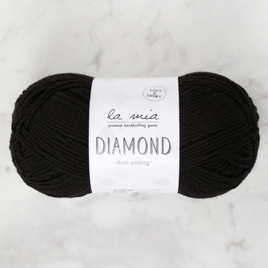 La Mia Diamond Siyah El Örgü İpi - L006 - 33724 La Mia Diamond Siyah El Örgü İpi - L006 - 33724