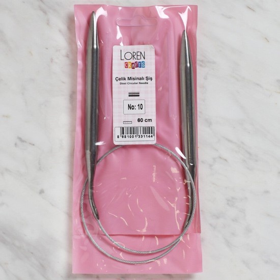 LOREN CRAFTS 10 MM ÇELİK MİSİNALI ŞİŞ 60 CM LOREN CRAFTS 10 MM ÇELİK MİSİNALI ŞİŞ 60 CM