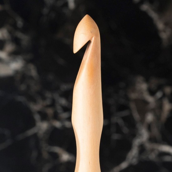 La Mia Whitewood 10 mm 15.5 cm Ahşap Yün Tığ La Mia Whitewood 10 mm 15.5 cm Ahşap Yün Tığ