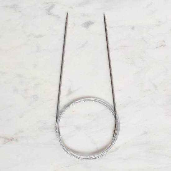 Loren Crafts 2.5 mm Çelik Misinalı Şiş 100 cm Loren Crafts 2.5 mm Çelik Misinalı Şiş 100 cm